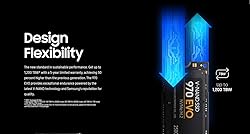 SAMSUNG (MZ-V7E500BW) 970 EVO SSD 500GB - M.2 NVMe