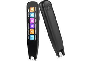 LIFMOCER Reading Pen for Language Translator Device,Offline Online Scan Reader Pen Portable Two-Way Instant Translator, Online Voice Language Translator,131 Languages Supported Translator (B)