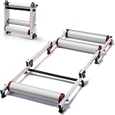 ROCKBROS Bike Rollers Adjustable Bike Trainer Stand Foldable Indoor Cycling Bicycle Roller with Resistance for MTB Road Bike Exercise