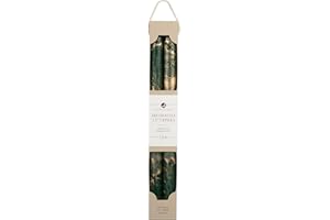 Northern Lights Candles - Decorative Tapers - Hunter Green - 73304