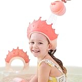 FUSACONY Baby Shower Cap Shield Pink Crown 0-9 Years Kids Visor Hat view 1