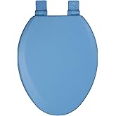 Toilet Seat, Slow Close, Soft Touch, Ultra-Smooth Matte Finish (No Orange-Peel Texture), Premium Moulded Wood, Quick Release,