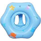 Baby Pool Floats Swimming Ring: Baby Floaties for Infants 6-48 Months Toddler Qoosea Baby Swimming Floats with Patch Kit PVC 