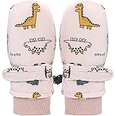 PLZSITDOWN Baby Winter Mittens Waterproof Snow Gloves for Toddler Girls Boys Infant