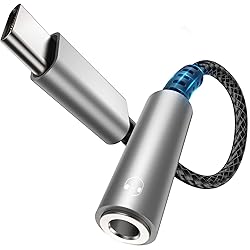 bakibo USB C to 3.5mm Jack Headphone Adapter, USB C