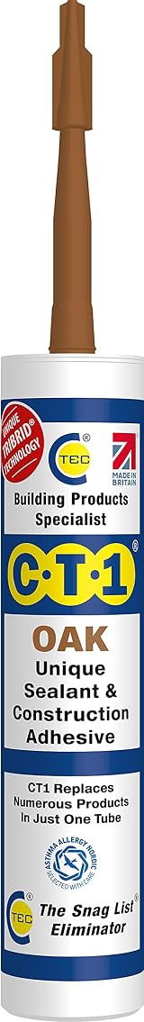 CT1 CT1OAK Oak TRIBRID Multi Purpose Sealant & Adhesive 290ml