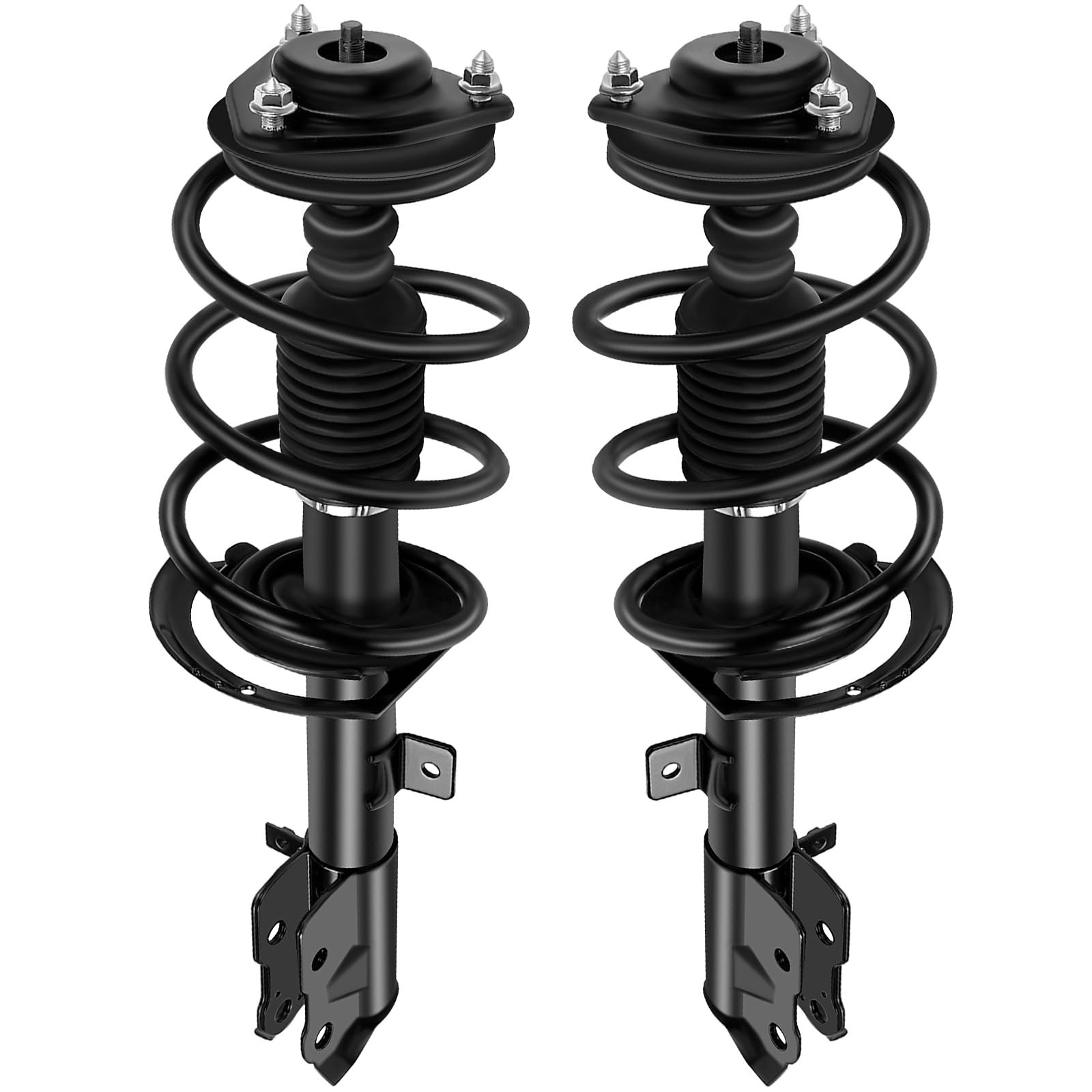 Rear Complete Strut & Coil Spring Kit For 2001-2003 Toyota Highlander FWD - Pair Of Assemblies (Unity Auto)