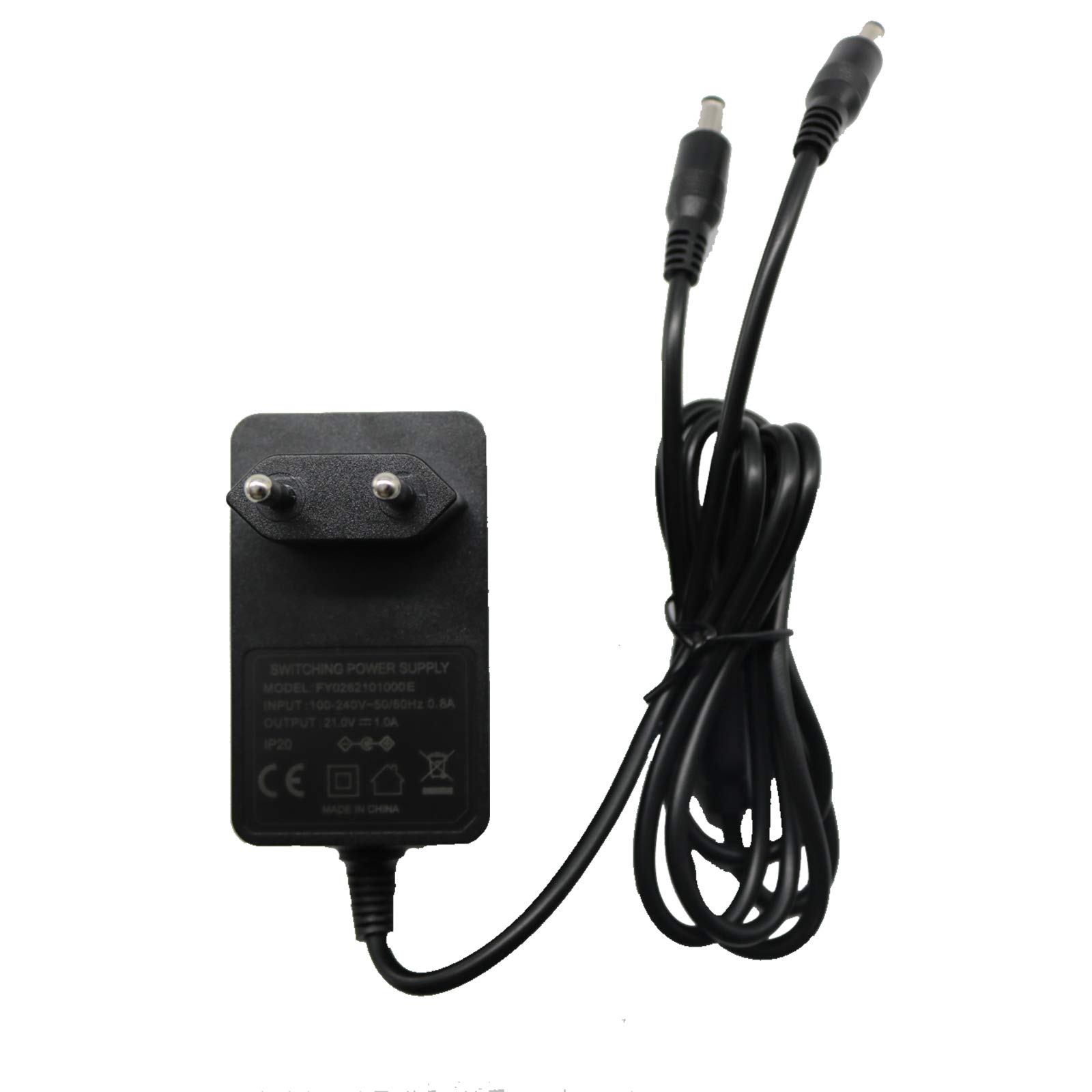 K KLEZHI Professional Electric Pruning Shears Battery Charger, 110-240V~50/60Hz