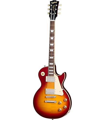 Amazon.com: Epiphone 1959 Les Paul Standard, Aged Dark Burst with  
