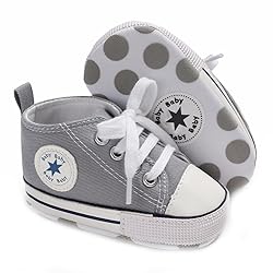 KKIIDDSS Unisex Baby Girls Boys Canvas High-top