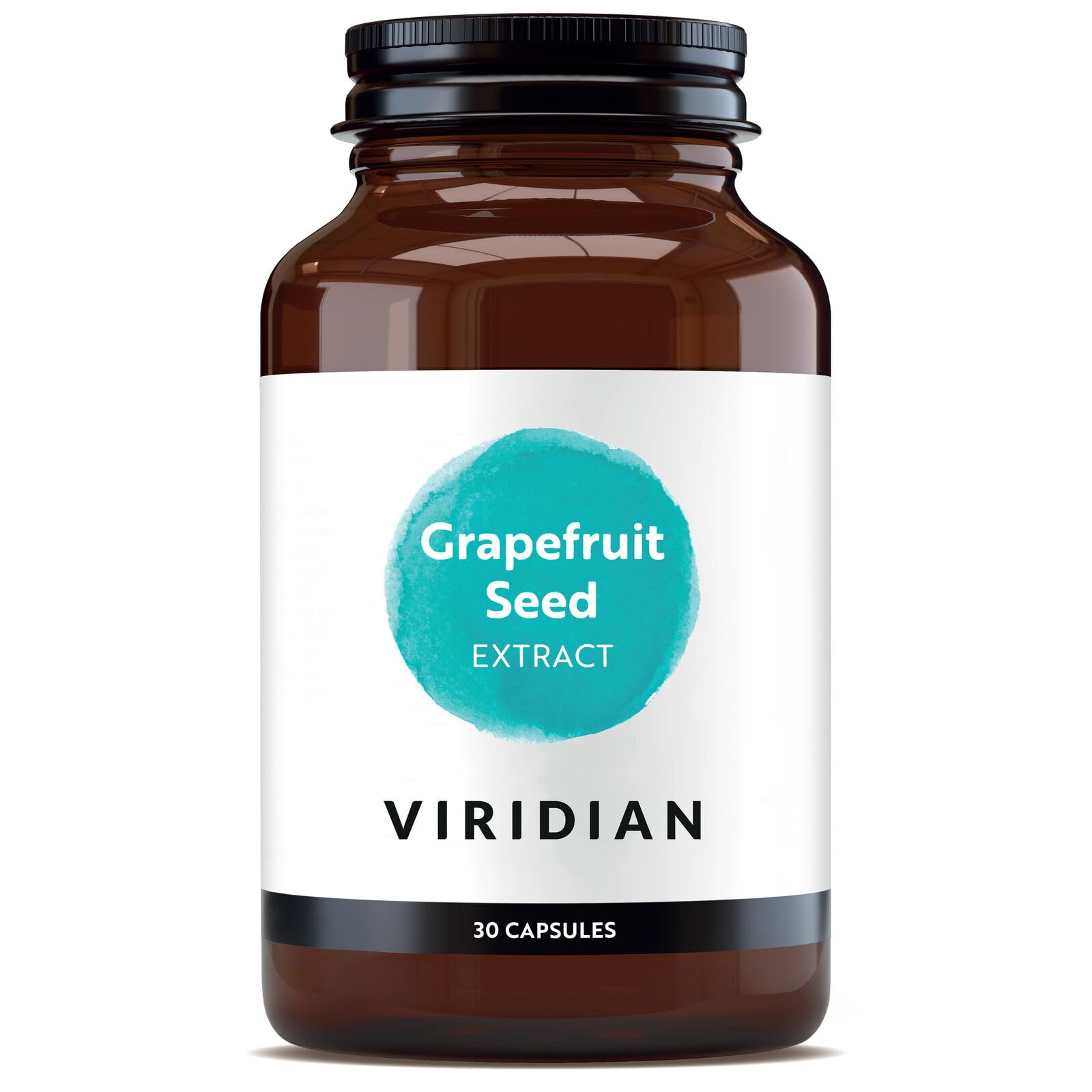Viridian - Grapefruit Seed Extract 400mg - 30 Caps | Microbial Balance & Immune Support | Rich in Polyphenols, Limonoids & Naringenin | 100% Active Ingredients | Expertly Formulated