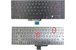 CUIYING Replacement Laptop English Black Keyboard Without Frame for ASUS VivoBook 15 F510U F510UA F510UA-AH55 F510UF F510UF-ES71 F510UN F510UR Series