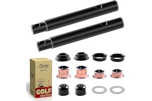 Roykaw Kingpin and Bushing Kit Compatible with Yamaha G2/G8/G9/G11/G14/G16/G19/G20 Gas & Electric Golf Cart Replaces #J38-23516-00-00