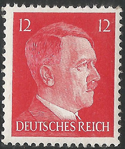 Stamp Germany Scott 513 Third Reich Hitler Head 12 pf MNH