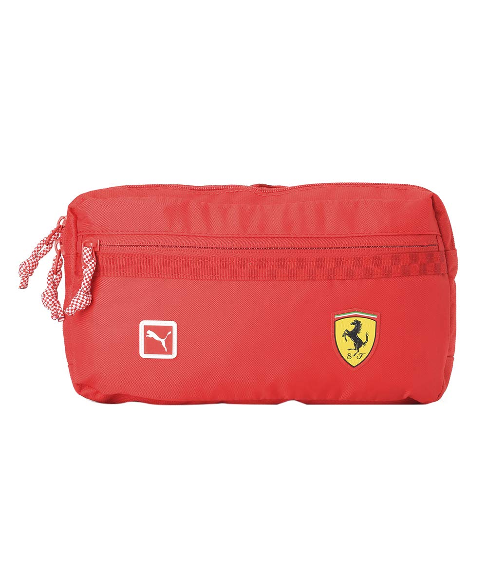 Puma Unisex's Ferrari Fanwear Waistbag Waist Bags, Rosso Corsa, OSFA