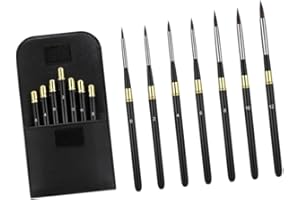 WUIOAUSXN Watercolor Painting Brushes Portable Sets for Artists and Kids Travel with Compact Sizes and Bristles Included Arti