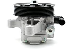 Chefull 21-5341 Power Steering Pump with Pulley Fits for 2003 2004 2005 Honda Accord EX/LX/DX/SE 2.4L, OE-Quality 56110-RAA-A01