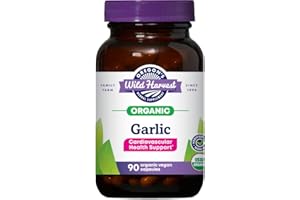 Oregon's Wild Harvest, Certified Organic Garlic Capsules, Non-GMO, 1575 MGS, 90 Count