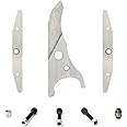 SHALL 5/16” (8 mm) Fiber Cement Siding Shear Blades Replacement Set, for SHALL Electric Fiber Cement Siding Shear (SH111007AE), Clean Cut for Cement Board, Tile Board, Backer Board