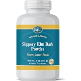 Baar Slippery Elm Bark Powder, 4 oz | Finely milled powder, herbal ingredient, versatile preparation, easy measuring