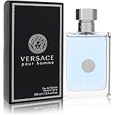 Versace Versace Pour Homme for Men Eau De Toilette Natural Spray, 3.4 fluid_ounces