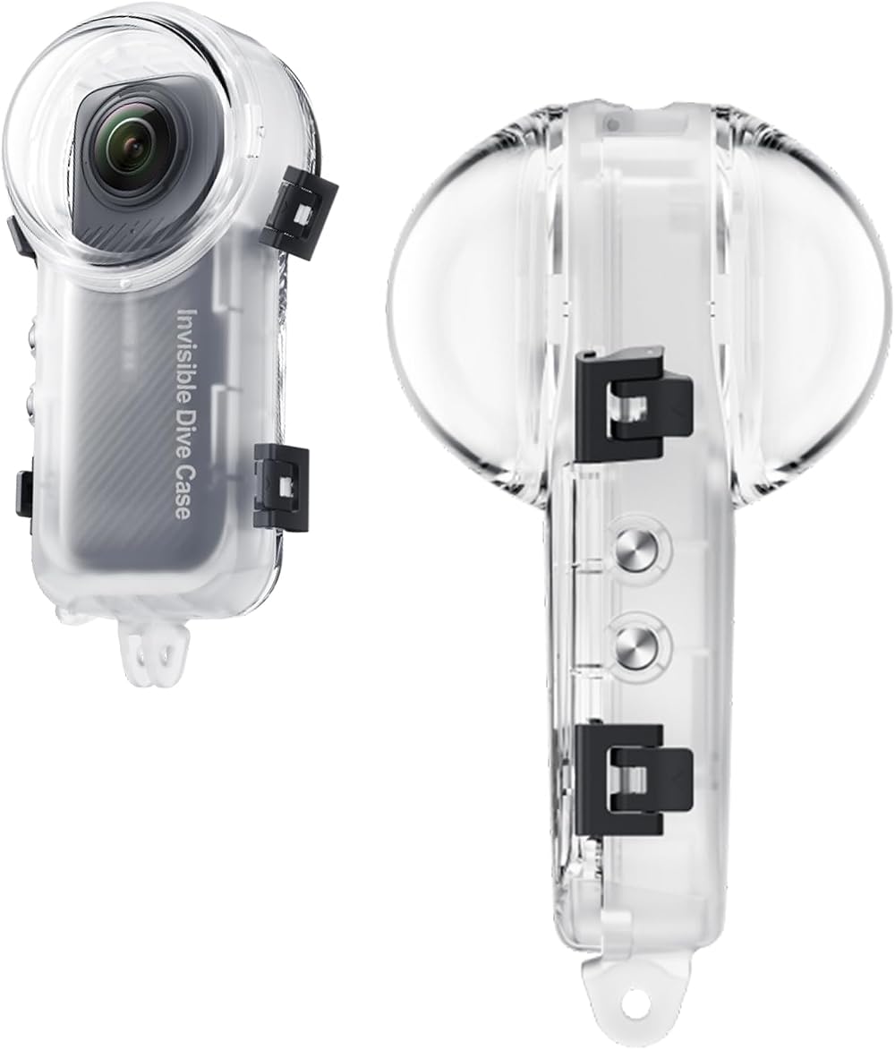 Birgipar Invisible Dive Case for Insta360 X4 - Waterproof 50m