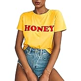 BLACKMYTH Women Graphic Funny T Shirt Cute Tops Tees