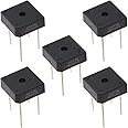 Bridgold 5pcs KBPC1010 Bridge Rectifier Diode, Single Phase,Full Wave 10 Amp 1000 Volt Electronic Silicon Diodes,4-Pin