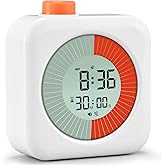 Amazon.com: EooCoo Digital Visual Timer 60-Minute Countdown for Kids ...
