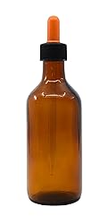 EISCO 6PK Dropping Bottles, 180ml (6oz) - Amber