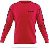 13FA Instructor Utility Long Sleeve - USA Patriotic Shirt - Durable Breathable Moisture Wicking Law Enforcement Uniform