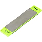 EZE-LAP DD6SF/F 2 by 6 Double Sided Diamond Sharpening Stone SF/F, Non Skid Pad Included