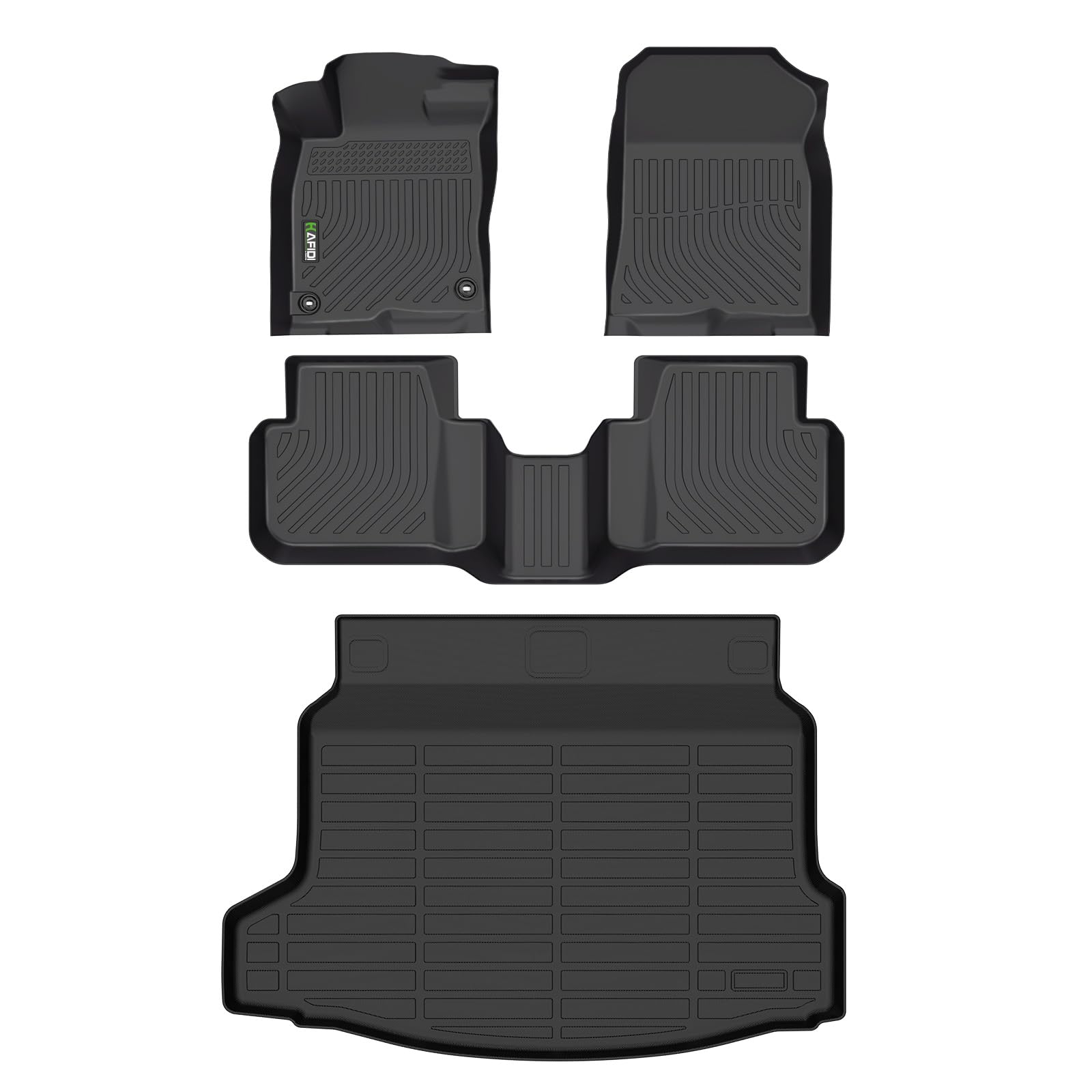 Photo 1 of (see all images) HAFIDI® Floor Mats & Cargo Liner Set Fit for 2025 Honda Civic Hybrid Sedan 