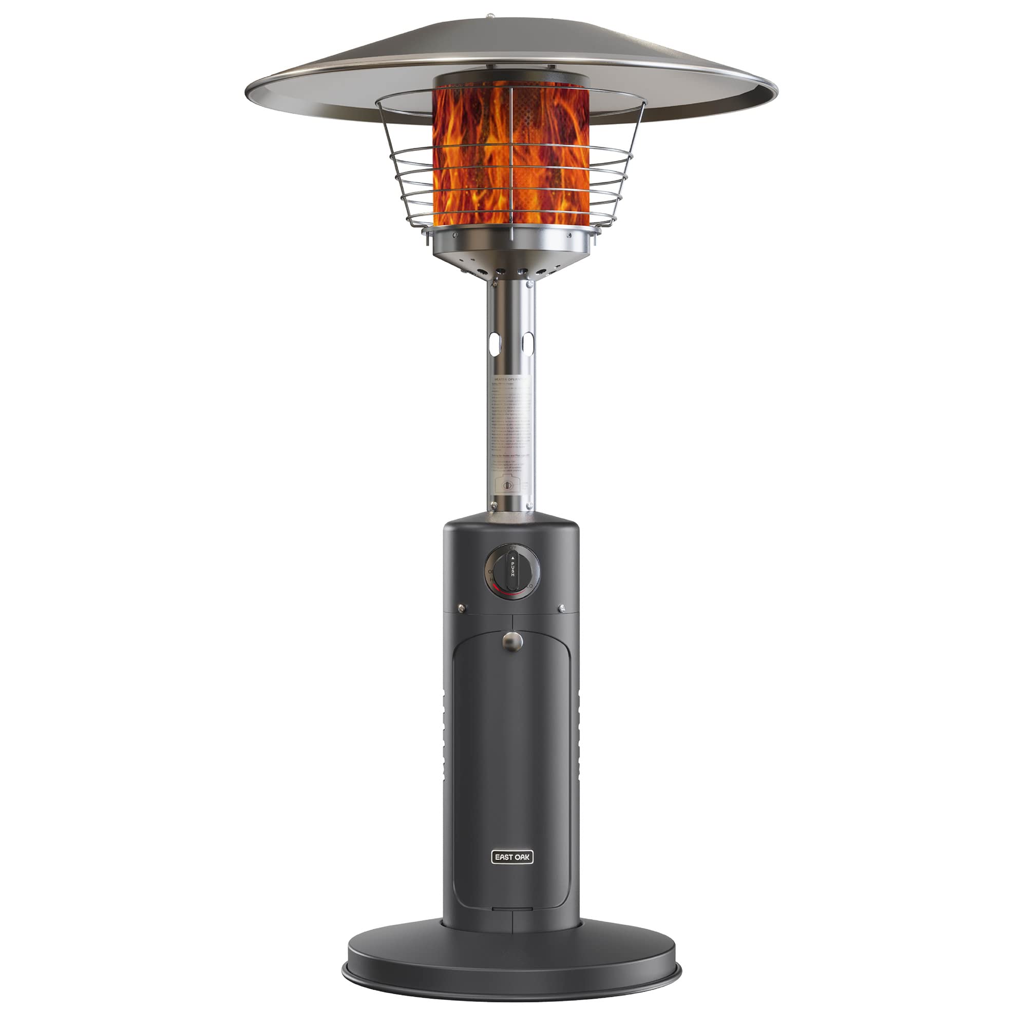 EAST OAK Patio Heater, 11000 BTU Tabletop Outdoor Heater, Mini