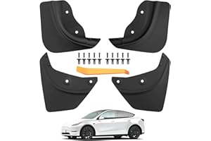 EYPINS Mud Flaps for Tesla Model Y - All Weather Protection Mud Guards Mudflaps, Splash Guards Fenders for 2020-2025 Model Y 