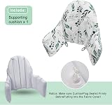 Longgouk High Chair Cushion for Antilop Infant Seat Pad Fresh Leaves view 4