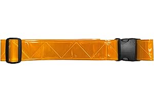 Stuart Promotional Products - Reflective Running Belt, High Visibility Safety, Adjustable Belt for Running, Walking & Cycling