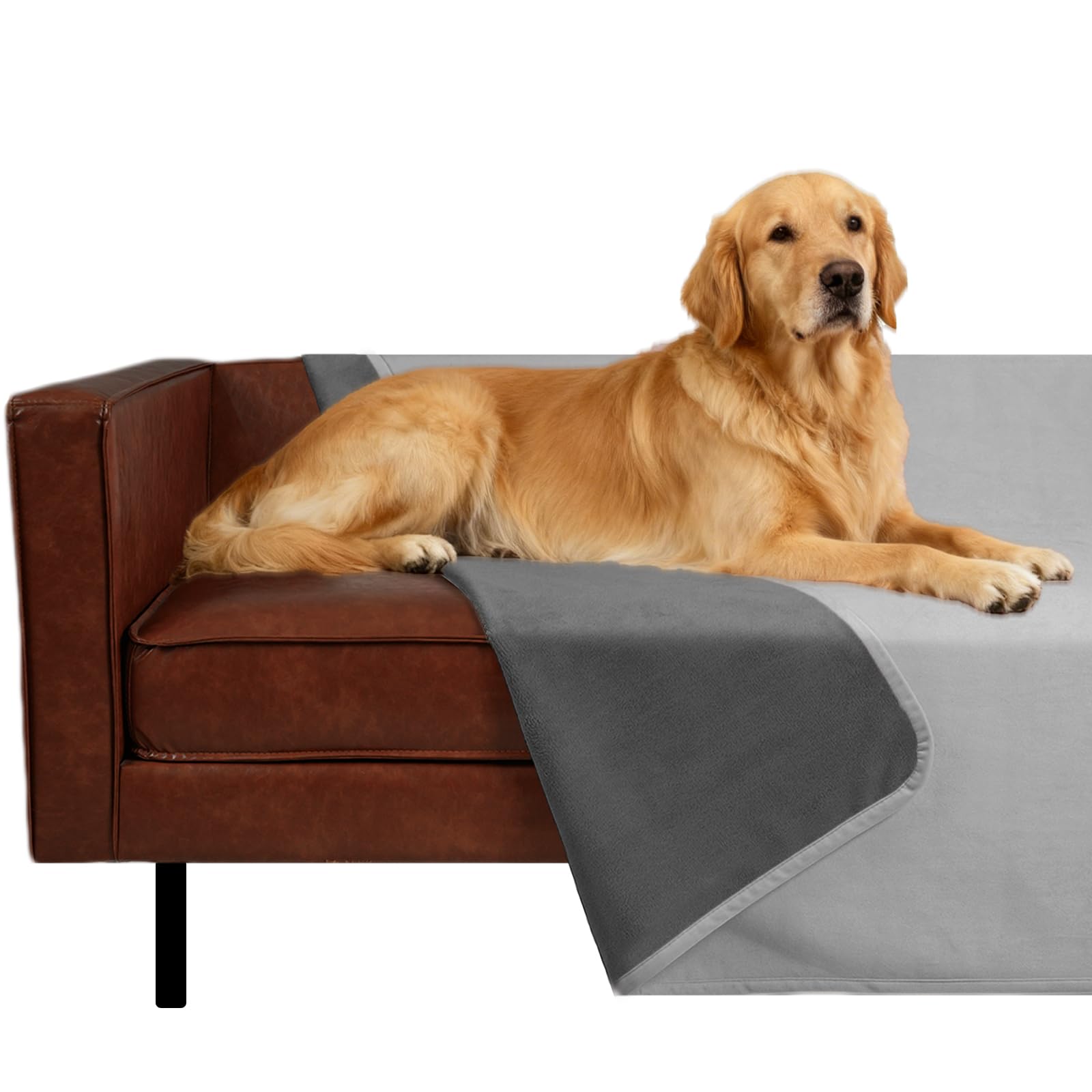 Photo 1 of Ameritex Pet Bed Blanket Reversible 100% Waterproof Velvet Super Soft for Sofa and Bed