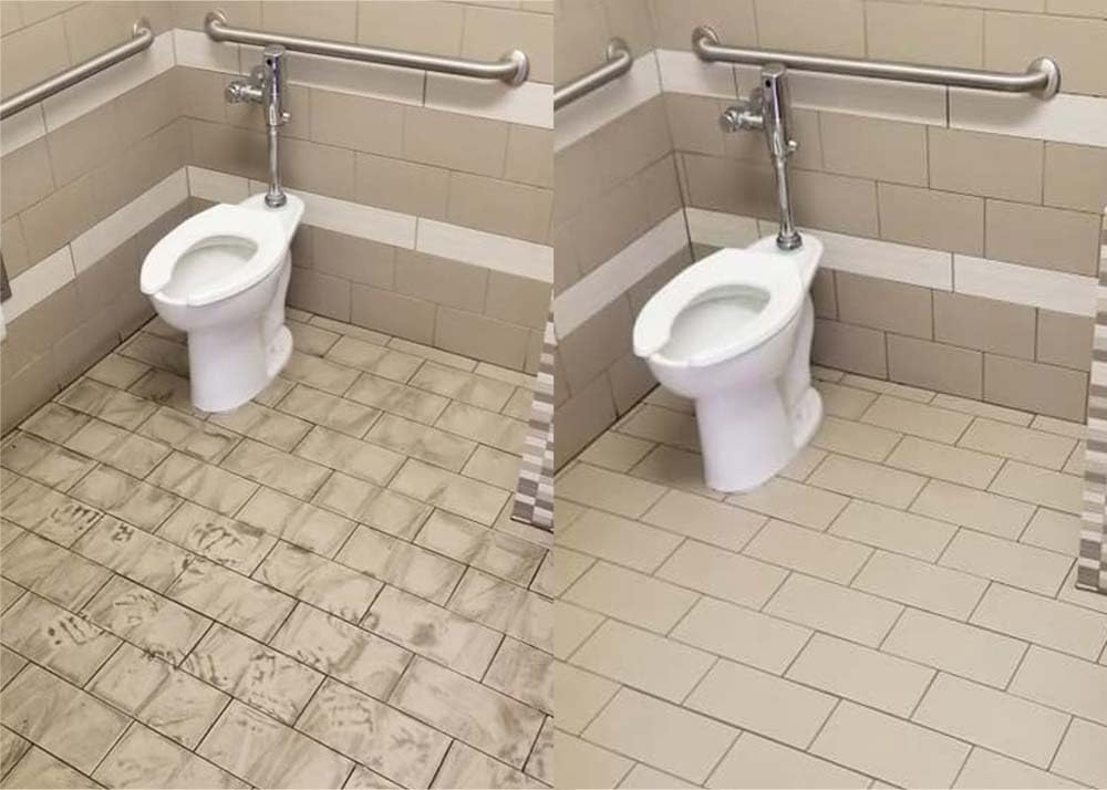 Stone Pro Deep Clean - Cleaner & Degreaser for Tile & Stone - Non-Acidic Alkaline Cleaner