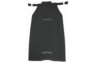 E-BOGU Black Tetron Hakama for Kendo, Iaido and Aikido