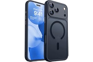 CANSHN Magnetic for iPhone 17 Pro Max Case, [Full Camera Protection] [Translucent Matte] [Compatible with Magsafe] Shockproof