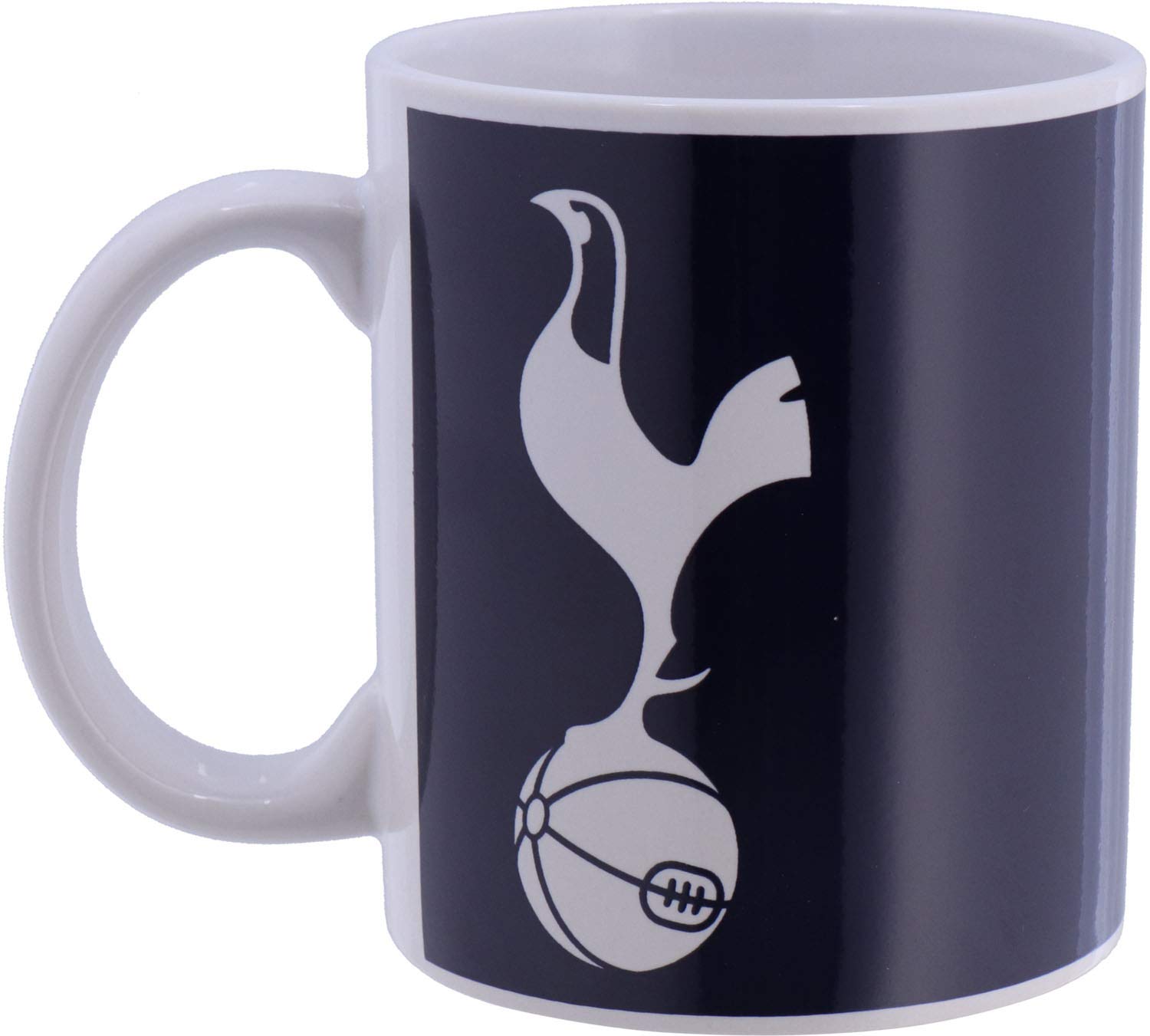 Tottenham Hotspur Plastic Men's MUG TOTTENHAM, Marine Blue White, 1 Count Pack of UK