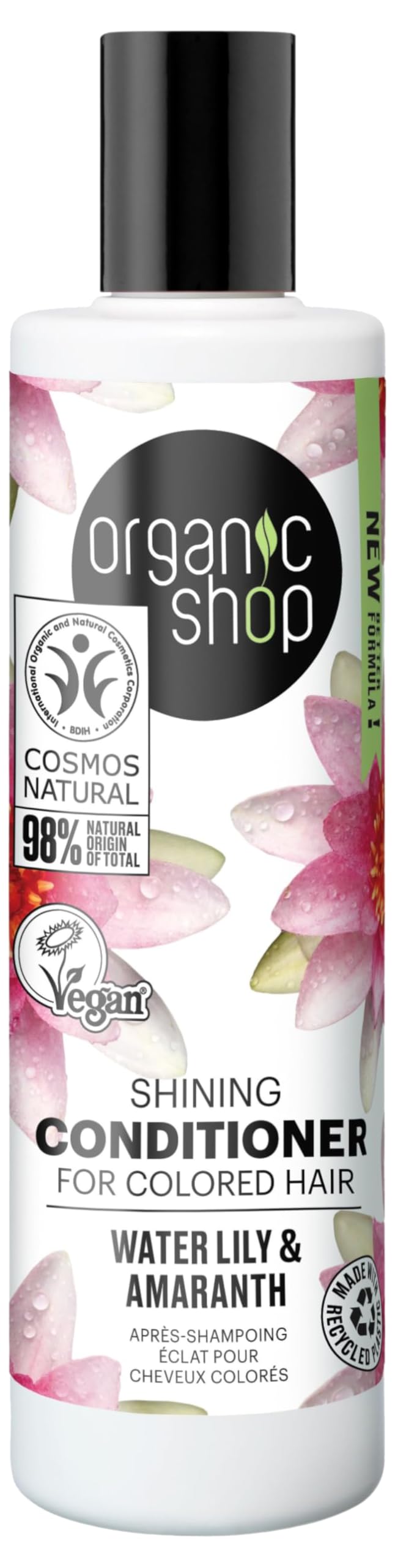 Organic Shop Coloured Hair Shining Conditioner Water Lily and Amaranth, 280 ml
