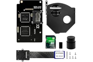 COVOZAMA GDEMU V5.15 & V5.15b Optical Drive Emulation Board for SEGA Dreamcast - Remote Card Mount Kit with SD Extension Cable, Compatible with DC VA1 Console (Black V5.15)