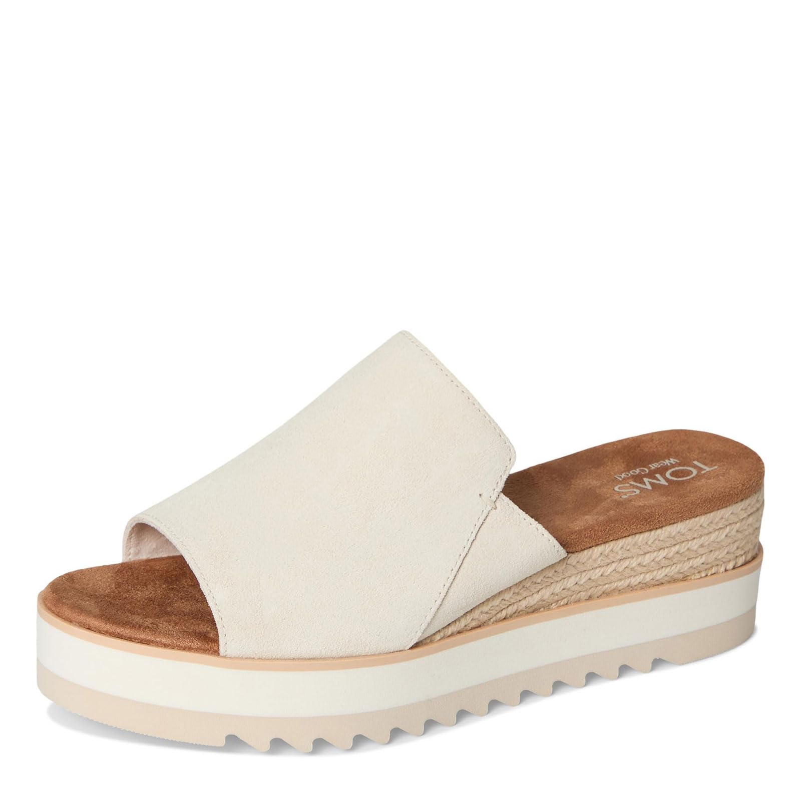 TOMS Women Diana Mule Beige, 11 Medium Image