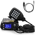 GMRS Mobile Radio 20 Watt QYT GS800D GMRS Repeater Channels Two-Way Radio Dual Band Scanning Receiver VHF136-174 / UHF 400-470mhz, NOAA Weather Long Range Walkie Talkie