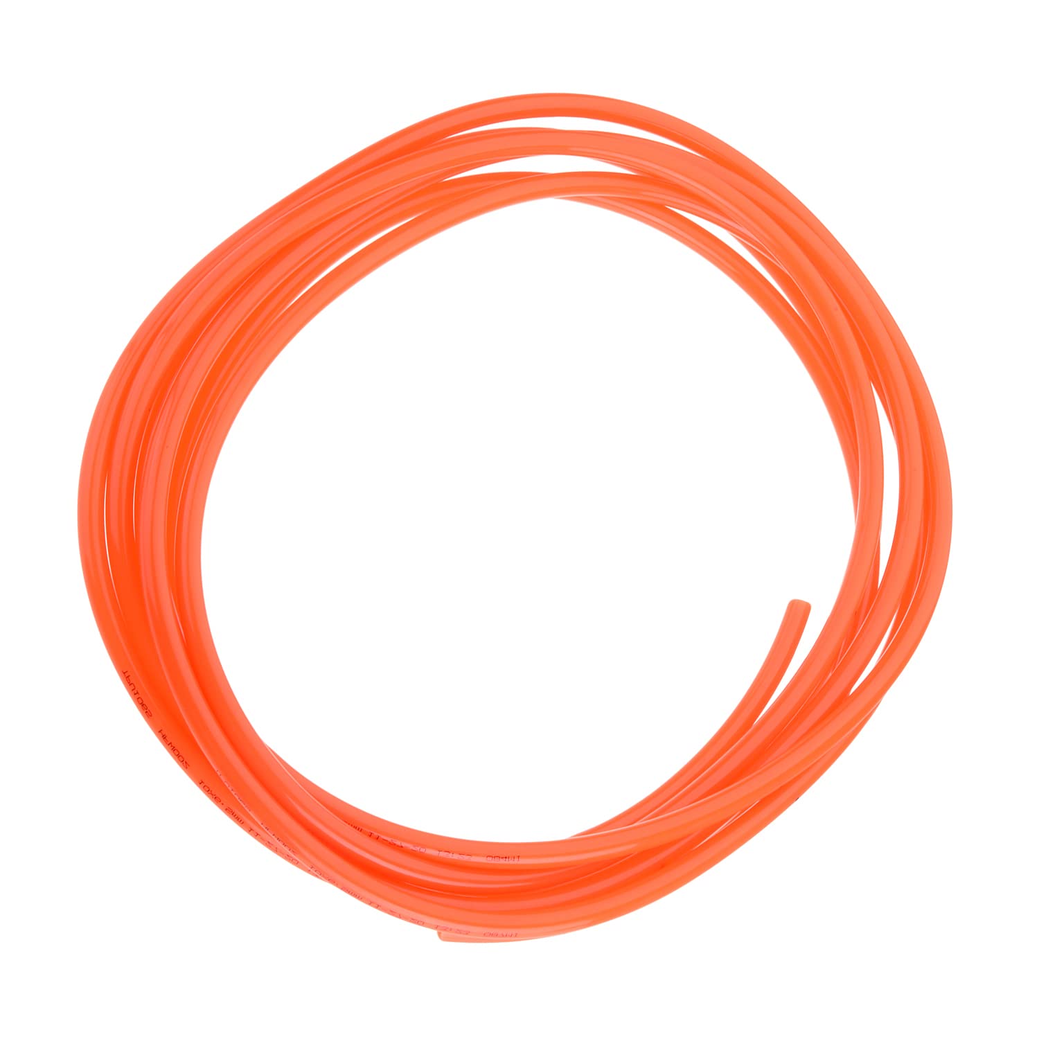 Othmro Pneumatic Air Tubing, 10mm OD x 6.5mm ID 6m (19.7 feet) PU Polyurethane Air Compressor Tubing Hose Pipe Red 1PCS