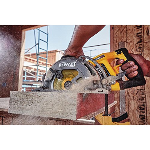 DEWALT FLEXVOLT 60V MAX* Circular Saw Kit, 71/4Inch, Worm Style, 9