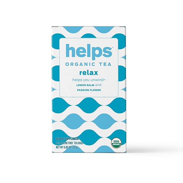 HELPS TEAS TEA,OG1,REST & RELAX, 20 BAG