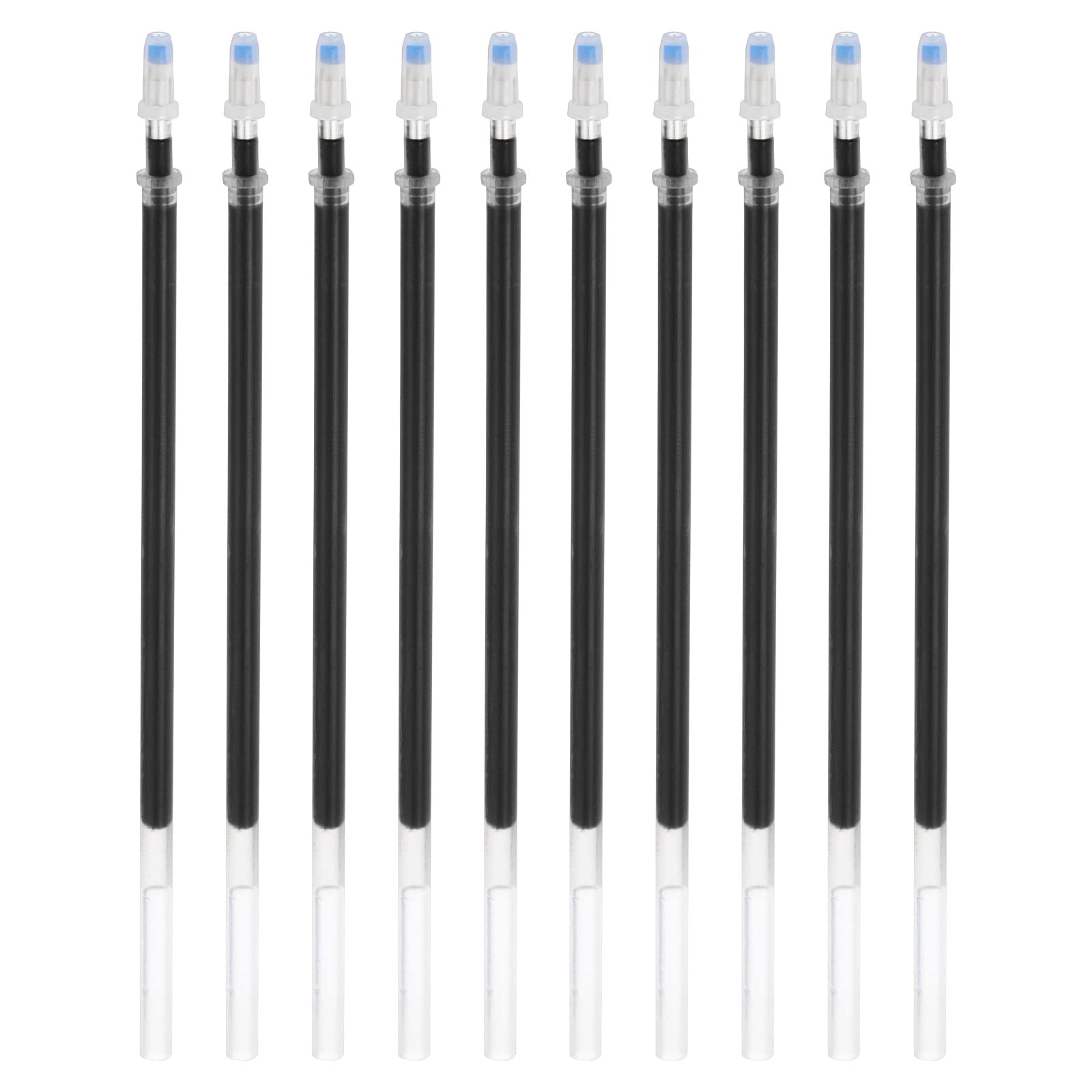 PATIKIL 0.5mm Ink Pen Refills Black, 50 Pcs Gel Pen Refills Ballpoint Pen Ink Fine Point for Pens Office Supplies, Black Ink